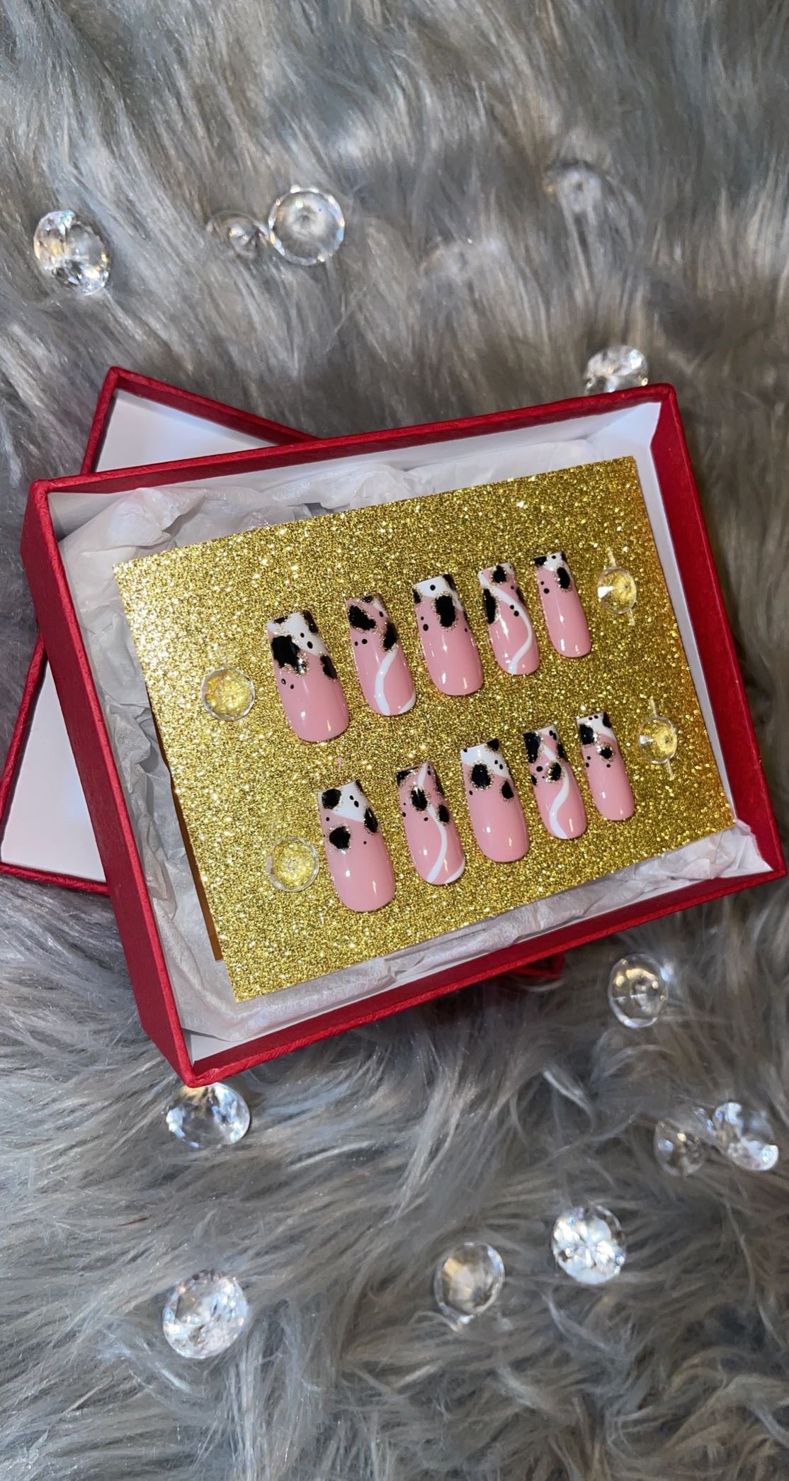 Glitter Cow Printz